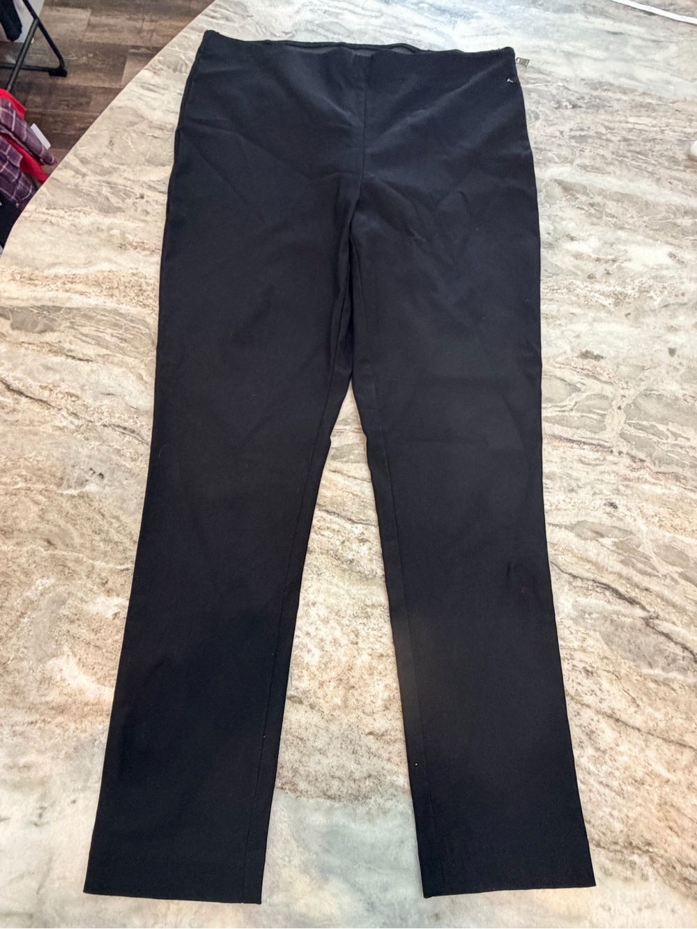 Jules & Leopold XL Black Pull On Dress Pants Stretch Career Office Slacks